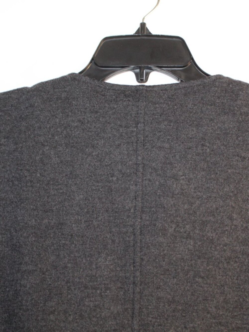 Eileen Fisher womens gray wool vest size XL silk lined adjustable waist buttoned - Picture 6 of 10